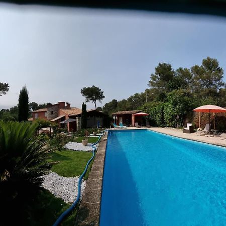 Bed and Breakfast Mas d'Azur Roquefort-les-Pins Exterior foto